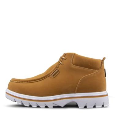 Imagem de Lugz Bota masculina moderna com franjas, Trigo dourado/branco, 6.5