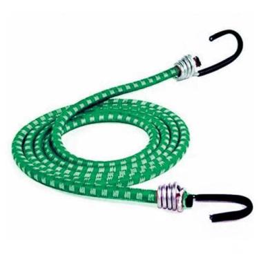 Imagem de Kit 10 Extensor Corda Elástica Verde Bagageiro Moto 1 Metro - Gici Adv