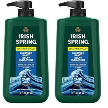 Imagem de Sabonete líquido Irish Spring Moisture Blast 900 ml (pacote com 2)