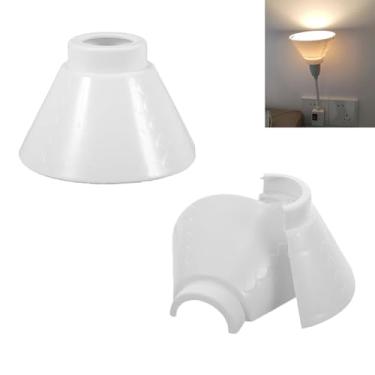 Imagem de UtySty Pacote com 2 abajures para pendurar com plugue, abajur industrial, abajur de mesa, abajur de base para extensão, cabo de lanterna suspensa, cabo E26, luminária pendente, soquete, luminária