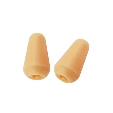 Imagem de DIAO79NI Tampa métrica básica de 3,7 mm para guitarra elétrica estilo Strat/Stratocaster, bege (conjunto de 2)