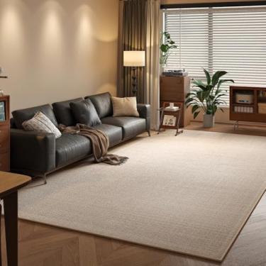 Imagem de Tapete grande para sala de estar, cabeceira, quarto, chão, pelo de laço, tapetes à prova d'água (300x400 cm/WR2263-QT)