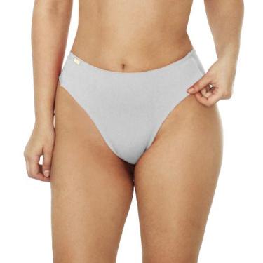 Imagem de Calcinha Biquíni Levanta Bumbum Fio Duplo Cintura Alta - Estigma, P, B