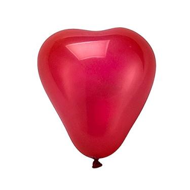 Imagem de Regina Coração 6 18636.8 Pack 50 Balões, Vermelho