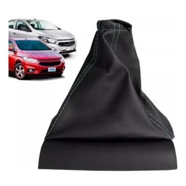 Imagem de Coifa Cambio Onix Prisma 2013 14 15 A 2019 Preta Linha Azul