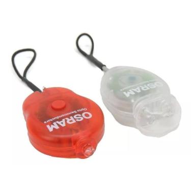 Imagem de Kit 2 Luz Segurança Bicicleta Osram LED Bike Par