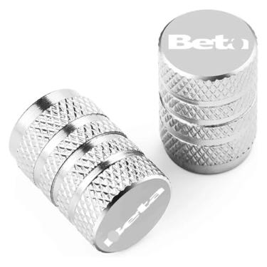 Imagem de Compatível com RR 125 200 350 390 430 450 480 2T SM 4T LC 50 Enduro Evo 250 300 80 Junior Senior Tampas de válvula de pneu de motocicleta de alumínio (prata)