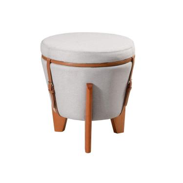 Imagem de Puff decorativo baú flex tampo para mesa centro zeus