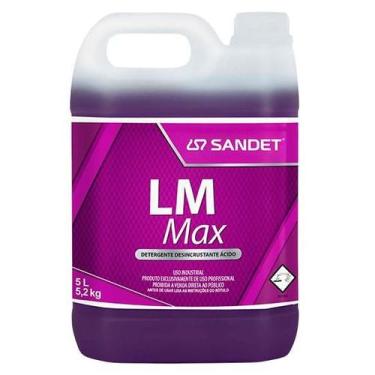 Imagem de Desincrustante ácido lm max 5l - SANDET