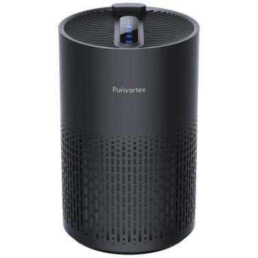 Imagem de Purificador de Ar Residencial com Filtro HEPA e Esponjas Perfumadas - Elimina Poluentes e Odores - Silencioso 20dB - Modelo AC400,Purivortex