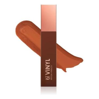 Imagem de Bt Vinyl Batom Líquido Vinílico Bruna Tavares Brilho Vinil Cor Juliana