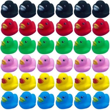 Imagem de Brinquedo de banho Rubber Ducks Austok para crianças, 50 unidades - Li