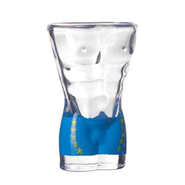 Imagem de WYUYIWH Elegante conjunto de copos em forma de corpo de 30 ml para uísque, cerveja, vodka e coquetéis - perfeito para bares e entretenimento em casa
