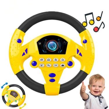 Imagem de Volante Infantil De Brinquedo Com Som E Luz - Rick Imports