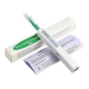 Imagem de Caneta Para Limpeza Sc Conectores Ópticos Fibra Optica 2.5m - Pen Clea