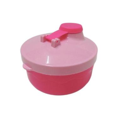 Imagem de Porta leite em pó rosa - pepeta