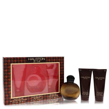 Imagem de Kit Presente Masculino Halston Z-14 125 Ml Colônia+100 Ml Bálsamo Pós-Barba+100 Ml Gel De Banho Para Cabelo E Corpo