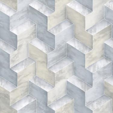 Imagem de Papel de Parede Modern Art Geométrico 3D DI4729 - Rolo: 10m x 0,52m