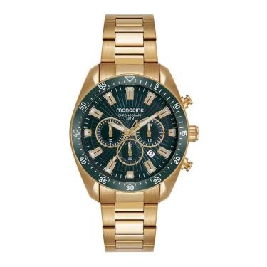 Imagem de Relógio Mondaine Casual Masculino Adulto Caixa-45mm Ref. 99812GPMVDE3-Masculino