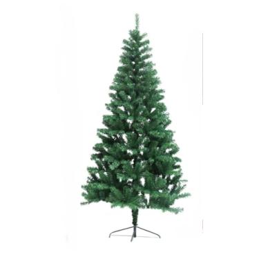 Imagem de Árvore de Natal Completa Decorada Pinheiro de Natal 1,50m 1,80m 2,10m - 600 Galhos Cheia Premium Verde - Decoração Natalina para Casa(180cm 400Galhos - Pé Ferro)