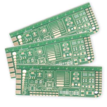 Imagem de iFlight 3 peças placa de prática de solda FPV PCB para drone FPV quadricóptero iniciantes para controle de voo ESC prática de solda
