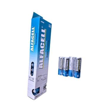 Imagem de Kit Caixa 30 Pilhas Bateria AA Super Alcalina 1.5V 15 Pares - Alfacell