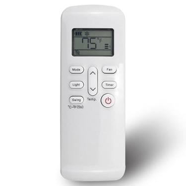 Imagem de Controle remoto de substituição para ar condicionado portátil LG LP0820WSR LP1021BHSM LP1021BSSM LP0721WSR LP1220GSR LP1020WSR LP0621WSR LP0821GSSM LP1420BSR COV36174376