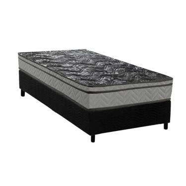 Imagem de Conjunto Box Solteiro: Colchão Anatômico Paropas D28 Conforto Ultra Firme + Base Crc Su...