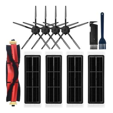 Imagem de HEPA Filter Mop Cloth Side/Main Brush Cover Compatible With XiaoMi Roborock S5 S50 S51 S55 S6 S60 S6 Pure Water Tank Dust Box Spare Parts(Dark Grey)