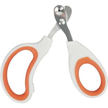 Imagem de Cortador de unhas para gatos com orifício de corte circular - evita o corte excessivo de unhas para animais de estimação - lâmina angular afiada, conjunto profissional de aparador de patas para