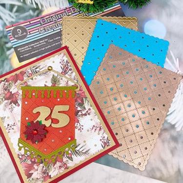 Imagem de Alinacutle 1 peça de molde de corte de metal para fazer cartões feitos à mão, álbum de recortes, presente de papel, decoração de férias, modelo feito à mão - alinacutle (fundo de estrela CC)