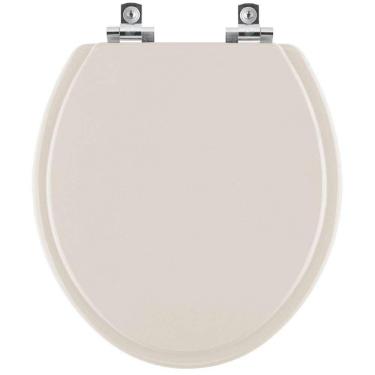 Imagem de Assento Sanitário Com Amortecedor Convencional Oval Amendoa Para Vaso Deca