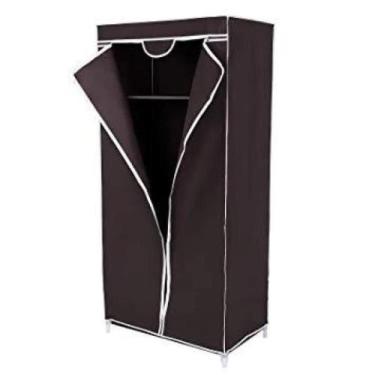 Imagem de Guarda Roupa Portatil Armario Multifuncional Arara Cabideiro Dobravel 