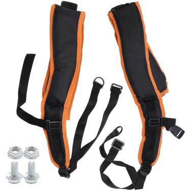 Imagem de VIKKSAER 4283 710 9002 Conjunto de tiras de arreio de ventilador com parafuso de fixação, substituição para sopradores de folhas de mochila Stihl BR 800 e BR 800x, substitui 4283 710 9001