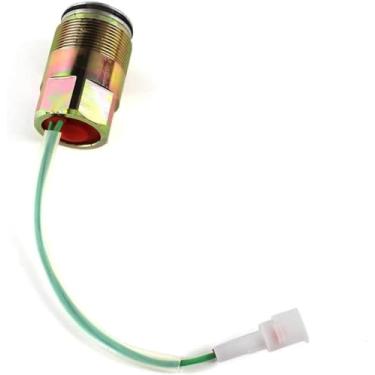 Imagem de XCWoOshop Válvula solenoide de bomba hidráulica rotativa 24V K3V112 SKC5/G24-106-1 2436R884F1 2436R884F3 Apto para escavadeira SK60-5 SK200-5 SK200-6 Kobelco