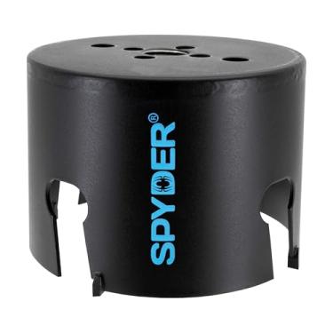 Imagem de Spyder Serra de furo com ponta de carboneto de 9,5 cm de diâmetro, para placa de fibra de cimento, madeira, PVC, plástico, bloco de concreto, azulejo de cerâmica e mais (600039CF)