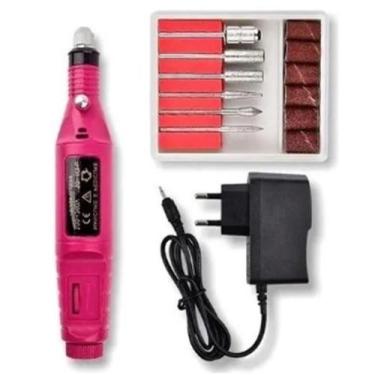 Imagem de Lixadeira Lixa Motor De Unha Elétrica Profissional Manicure - A.R Vari
