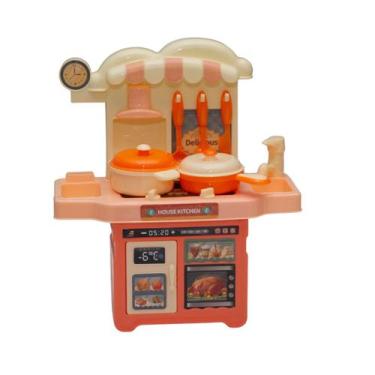 Imagem de Brinquedo Minha Primeira Cozinha Infantil Kids com Luz e Acessórios 20