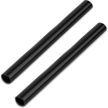 Imagem de 2 tubos flexíveis de PVC compatíveis com os modelos alimentador 320 e 322 para alimentador de piscina Pentair (18,7 x 1,27 x 1,58 cm)