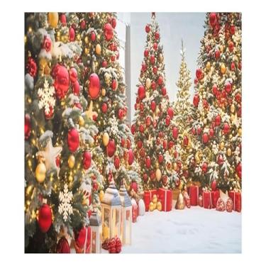 Imagem de SEHANY Capa magnética para lava-louças de árvore de Natal, adesivos magnéticos para decoração de Natal antiarranhões para painel de geladeira e lava-louças, decoração de Natal de cozinha doméstica 58