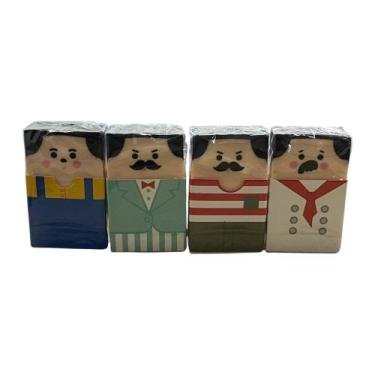 Imagem de Kit 24 Borrachas Careca Divertida Escola Volta As Aulas Crianças Menin