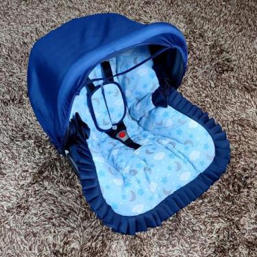 Imagem de Kit Capa de Bebê Conforto + Jogo Protetor de Cinto + Capota Solar - Mã