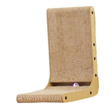 Imagem de Whtkoph Arranhador para Gatos, Brinquedo Interativo para Animais de Estimação, Prático para Gatos Que Vivem em Ambientes Internos, Decorativo, Protege Móveis, 38 Cm X 24 Cm X 43