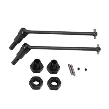 Imagem de Ainoli Metal Eixo de transmissão dianteiro e traseiro RC Eixo de transmissão para JLB 1/10 RC Peças de acessórios de carro (Preta)