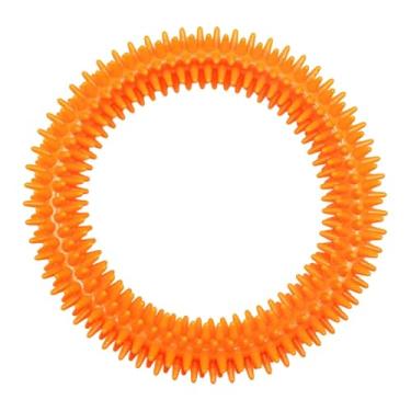 Imagem de menolana Anel Sensorial com Pontas, Pulseira Anti- Reutilizável, Brinquedo Sensorial para Massagem, Ideal para Casa, Educação Infantil e Pré-Escolar, Laranja