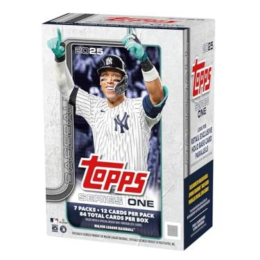 Imagem de Topps Caixa Blaster De Cartões Colecionáveis Beisebol Série 1 2025 Da Mlb