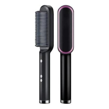 Imagem de Escova Alisadora De Cabelo Anion 3 Em 1 Basic Sleek Bivolt