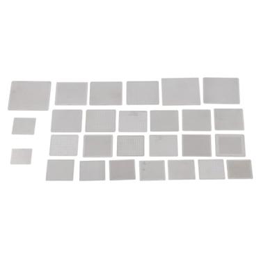 Imagem de Garosa Estênceis de Malha de Reballing BGA de 27 Unidades, Conjunto de Modelos de Aço Inoxidável 304 para Reparo de Placa-mãe de Laptop Com Marcações Claras, Sem Deformação para Uso a Longo Prazo