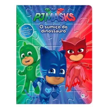Imagem de Pjmasks - O Sumiço do Dinossauro - Livro Quebra-Cabeça - CIRANDA CULTU