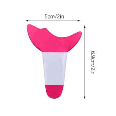 Imagem de ZJchao Rímel Protetor de Sombra Aplicador Protetor Almofadas de Silicone Macio Ferramenta de Maquiagem para Cílios Proteção de Maquiagem de Cílios Reutilizável Fácil Limpeza (As novas duas+caixas vermelhas)